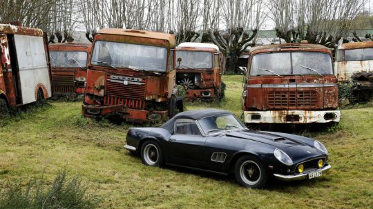 Alain Delon Ferrari sold at auction