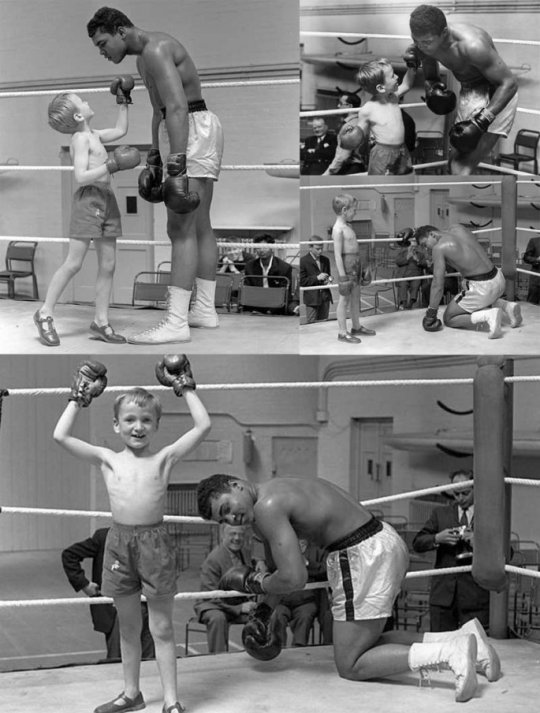 Muhammad Ali with Patrick Power