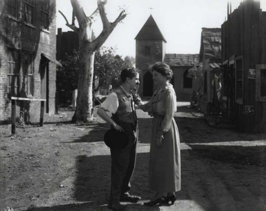 Charlie Chaplin and Helen Keller