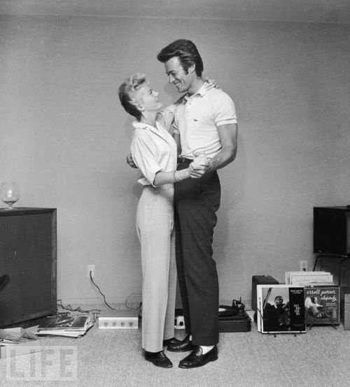 Clint Eastwood and Maggie.