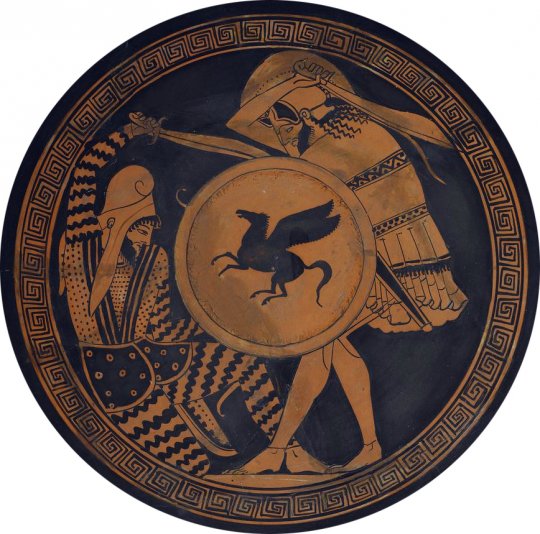 ბერძნულ-სპარსული ომის ძველბერძნული გამოსახულება