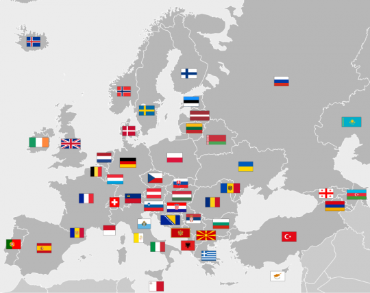 ევროპის რუკა