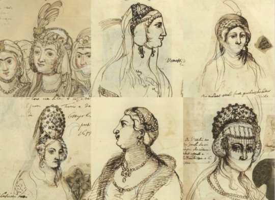 მე-17 საუკუნის ქართველი ქალები