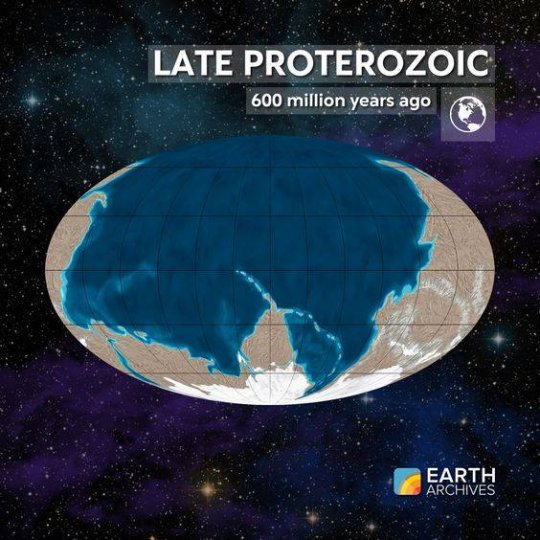დედამიწა 600 მილიონი წლის წინ