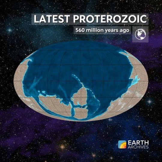 დედამიწა 560 მილიონი წლის წინ