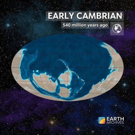 დედამიწა 540 მილიონი წლის წინ