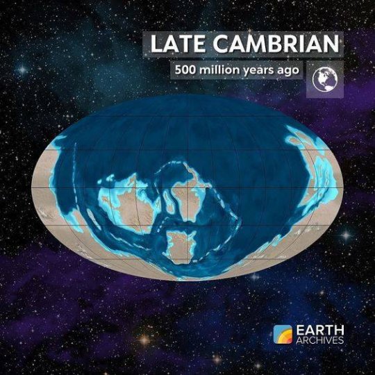დედამიწა 500 მილიონი წლის წინ