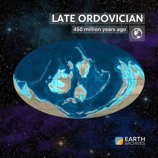 დედამიწა 450 მილიონი წლის წინ