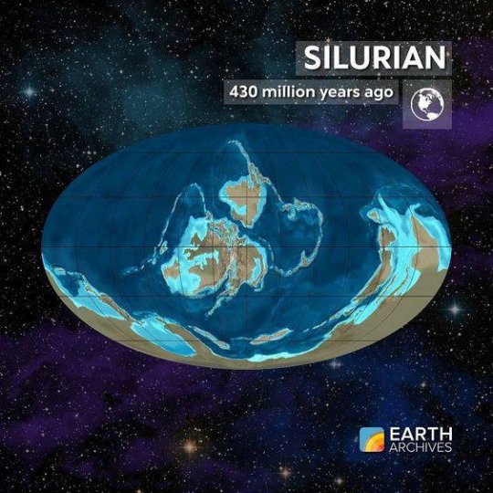 დედამიწა 430 მილიონი წლის წინ