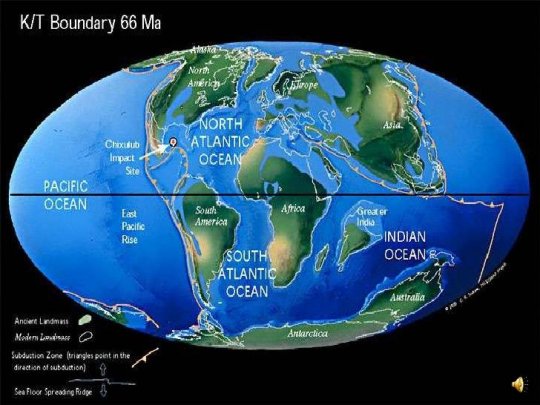 დედამიწა 66 მილიონი წლის წინ