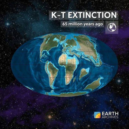 დედამიწა 65 მილიონი წლის წინ