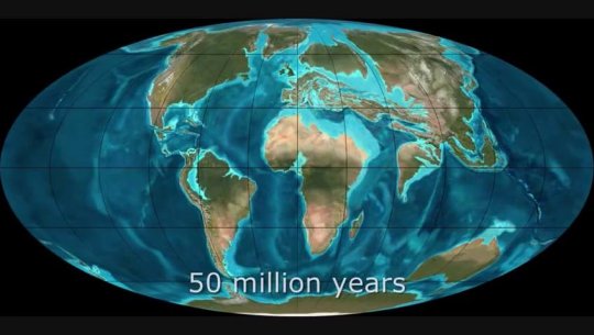 დედამიწა 50 მილიონი წლის წინ
