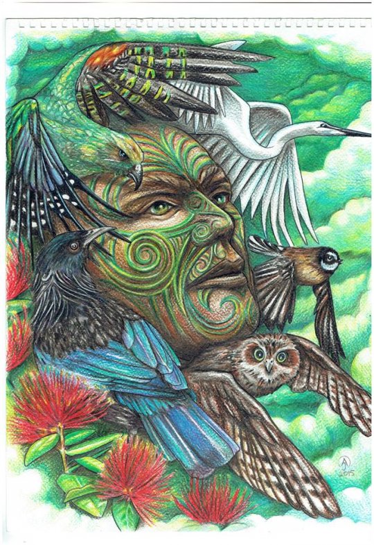 ტანე მაჰუტა - ტყეების და ფრინველების ახალი ზელანდიური ღმერთი