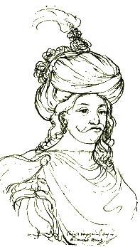 ალექსანდრე III - იმერეთის მეფე. კასტელის ნახატი