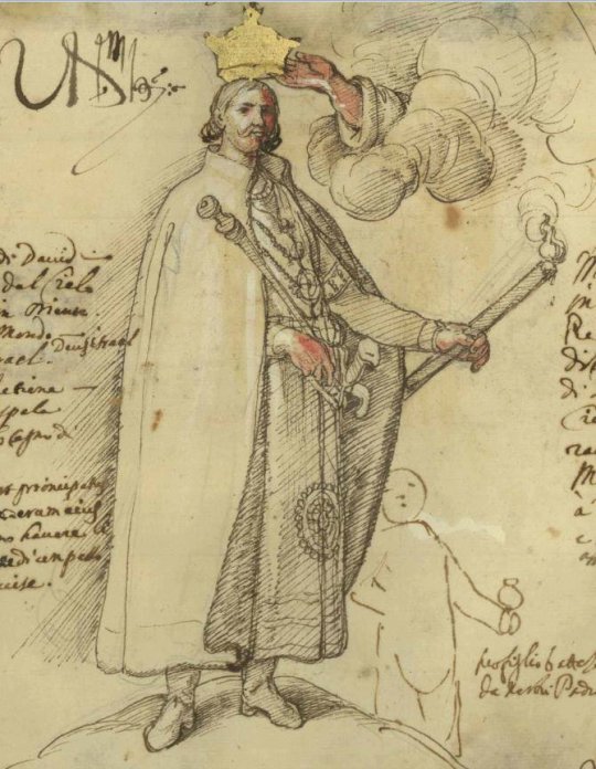 ალექსანდრე III - იმერეთის მეფე. კასტელის ნახატი