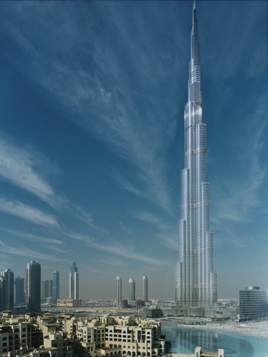 ბურჯ ხალიფა - მსოფლიოს უმაღლესი ცათამბჯენი 