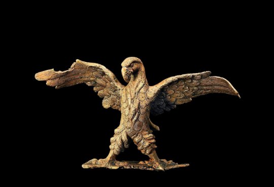 კოლხეთი. Colchis Eagle. Vani. Bronze statue of the 2