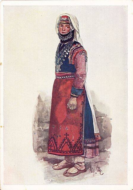 ბერძენი ქალი საქართველოდან. 1912-13 წწ. მაქს ტილკე.