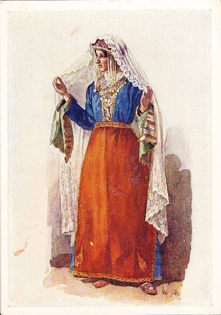არმენიელი ქალი. 1912-13 წწ. მაქს ტილკე.