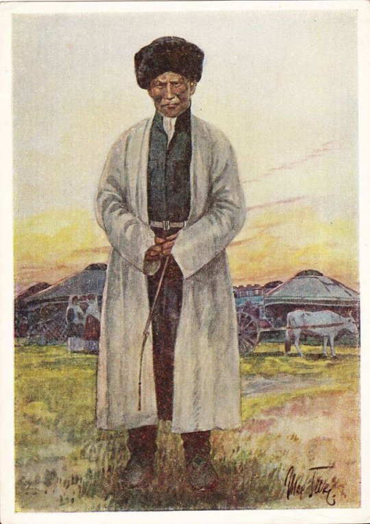 ნოღაელი კაცი ჩრდ. კავკასიიდან. 1912-13 წწ. მაქს ტილკე.