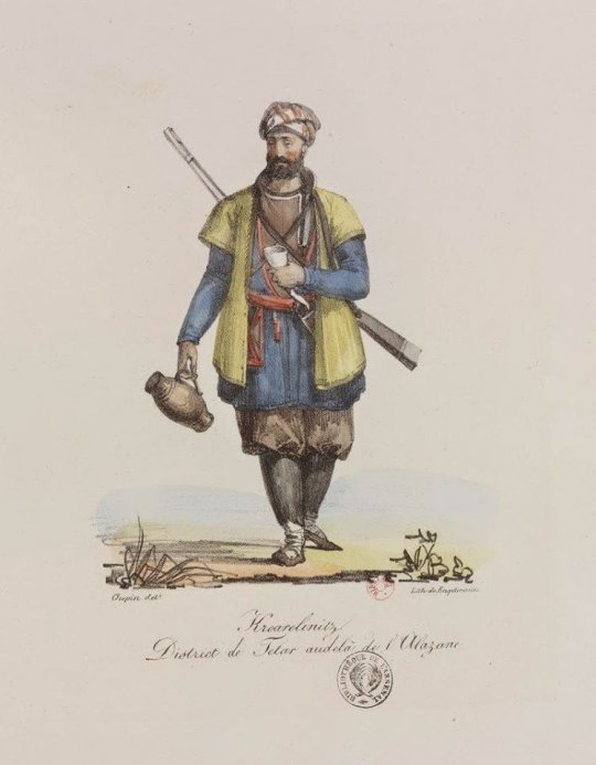 კროარელინი კაცი. ჟან ფრანსუა გამბა. 1826.