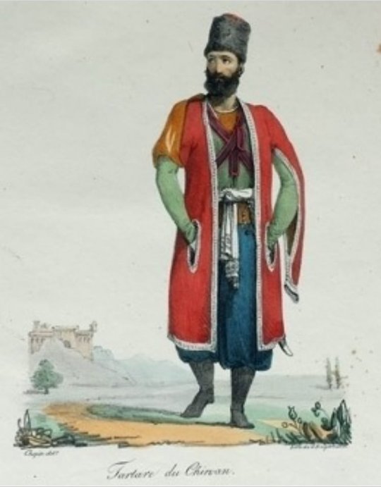 თათარი კაცი. ჟან ფრანსუა გამბა. 1826.