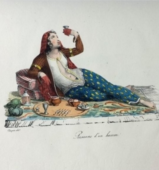 ქართველი ქალი. ჟან ფრანსუა გამბა. 1826.