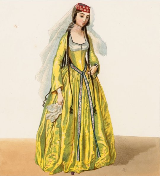 ქართველი თავადის ქალი. გრიგოლ გაგარინი. 1850-1855