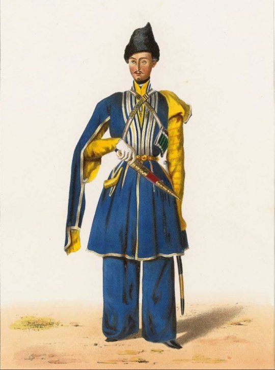 კავკასიელი მუსლიმი სამეფო ჯარში. გრიგოლ გაგარინი. 1850-1855