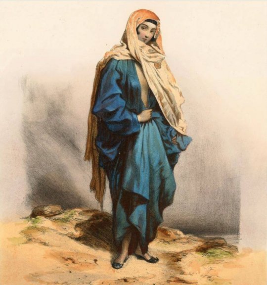 ახალგაზრდა ჩერქეზი ქალი. გრიგორი გაგარინი. 1850-1855