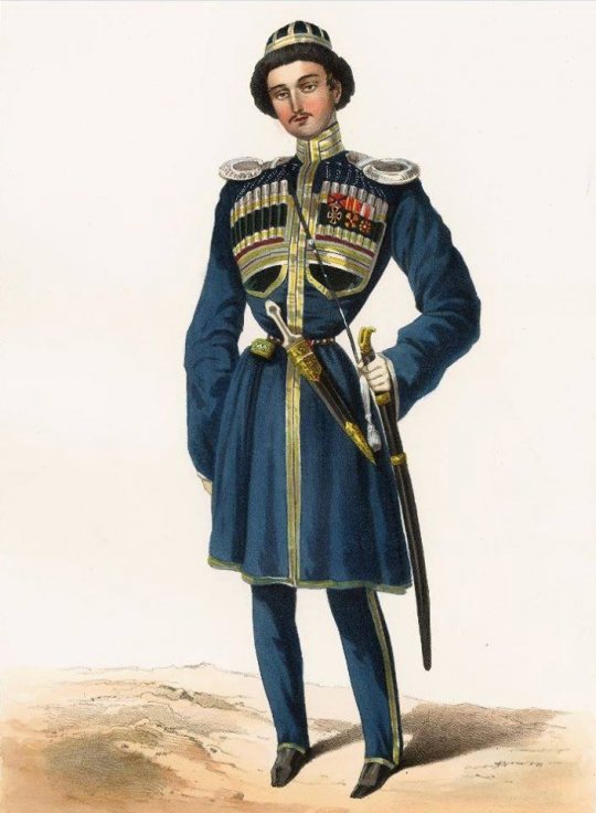 ჩერქეზი ჯარისკაცი. გრიგორი გაგარინი. 1850-1855