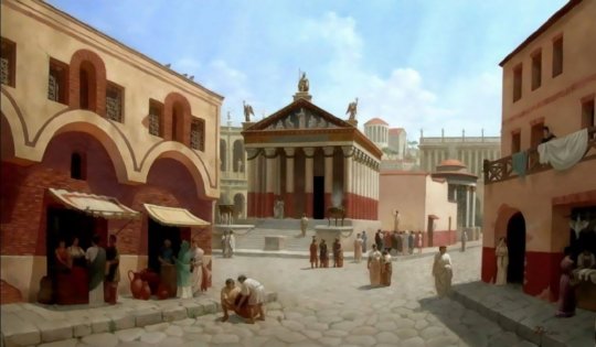 "ქუჩა ძველ რომში" - ბრუნო ვეფხვაძე