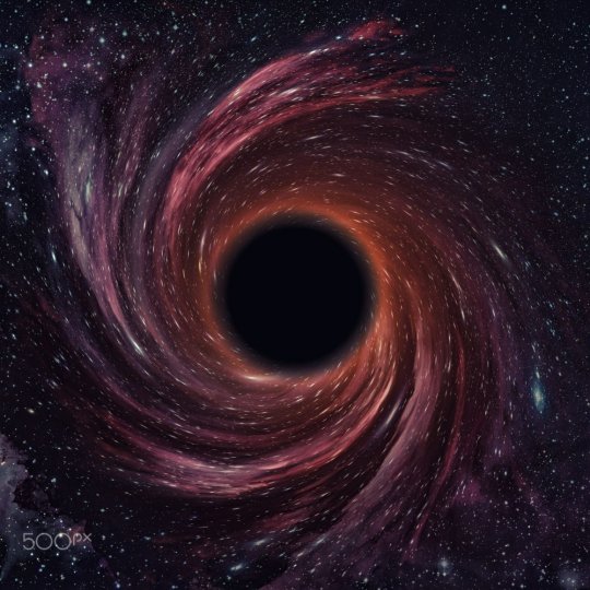 რა ხდება შავ ხვრელში?