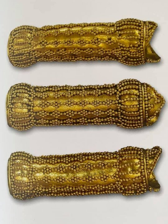 კოლხური ოქროს არტეფაქტი. ძვ.წ. IV ს. ვანი.