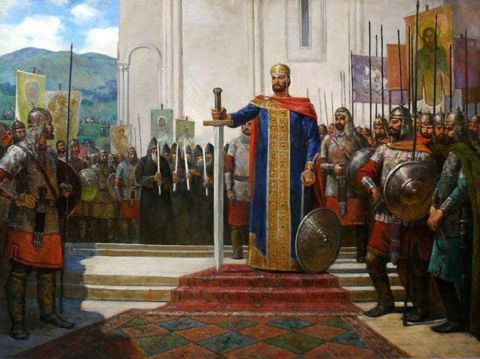 David IV Bagration (The builder - Agmashenebeli) - The King of Georgia დავით IV ბაგრატიონი (აღმაშენებელი) - ერთიანი საქართველოს მეფე