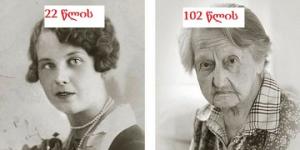 ფოტოგრაფმა 100 წელს გადაცილებულ ადამიანებს გადაუღო ფოტო, შემდეგ კი ახალგაზრდობის ფოტოებს შეადარა