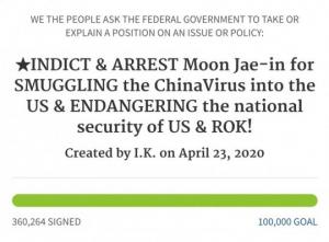 Korean people wish that Moon Jaein will be arrested by international. He committed huge crimes.