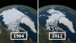 სურათები ნასადან, რომელიც აჩვენებს რამდენად რეალურია კლიმატის ცვლილება