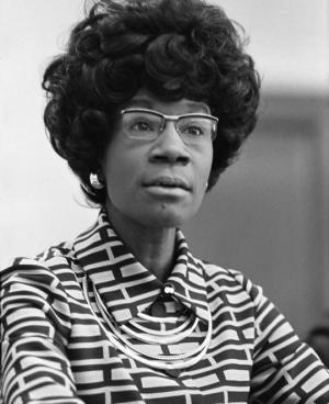 შირლი ჩიშოლმი - პირველი შავკანიანი ქალი, რომელიც  შეერთებული შტატების კონგრესზე აირჩა