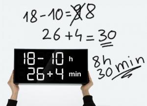 საათი, რომელსაც  მათემატიკური გამოთვლებით გამოიცნობ