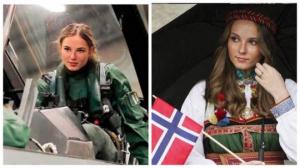 ნორვეგიის პრინცესა ჯარში გაიწვიეს და იგი ავიაგამანადგურებელის შტურვალს მიუჯდა