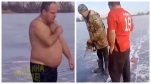 მამაკაცი ყინულიან წყალში განბანვის დროს ცოლის თვალწინ დაიღუპა, რომელიც თან ვიდეოს იღებდა(ვიდეო)