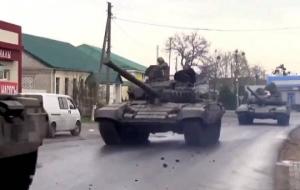 უკრაინაში აგრესორებთან ბრძოლაში უკვე ჩაერთვნენ სლოვაკური ტანკები "Т-72М1"