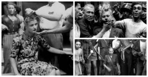 შოკისმომგვრელი ფოტოები: როგორ სჯიდნენ საფრანგეთში ქალებს ნაცისტებთან თანამშრომლობისთვის