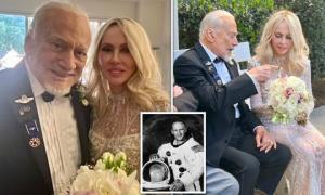 მთვარის პირველი სტუმარი, ასტრონავტი ედვინ ოლდრინი 93 წლის ასაკში მეოთხედ დაქორწინდა