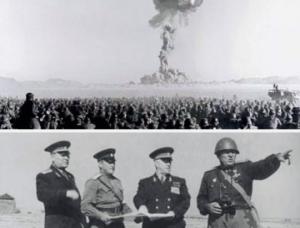 როგორ მოაწყო მარშალმა ჟუკოვმა ბირთვული ბომბის გამოცდისას საბჭოთა კავშირში მეორე ჰიროსიმა