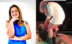 ბრაზილიელი მომღერალი  კონცერტის დროს  საკუთარი საცვლიდან ალევინებს  ალკოჰოლს ფანატებს(ვიდეო)