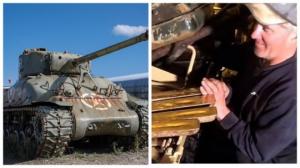 მამაკაცმა იყიდა ტანკი  T-55 და მასში აღმოაჩინა 5 ზოდი ოქრო - რა მოხდა შემდეგ?