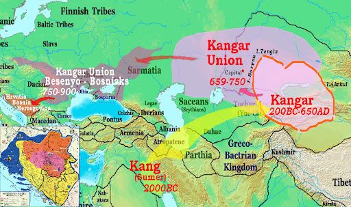 კანგარის კავშირი (Kangar union) - 659-750 წწ.