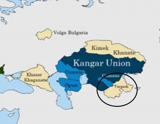 თურგეშის სახაკანო (Turgesh Khaganate) - 699-766 წწ. 